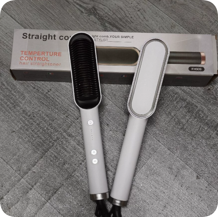 Straightening and Curling Hair Comb