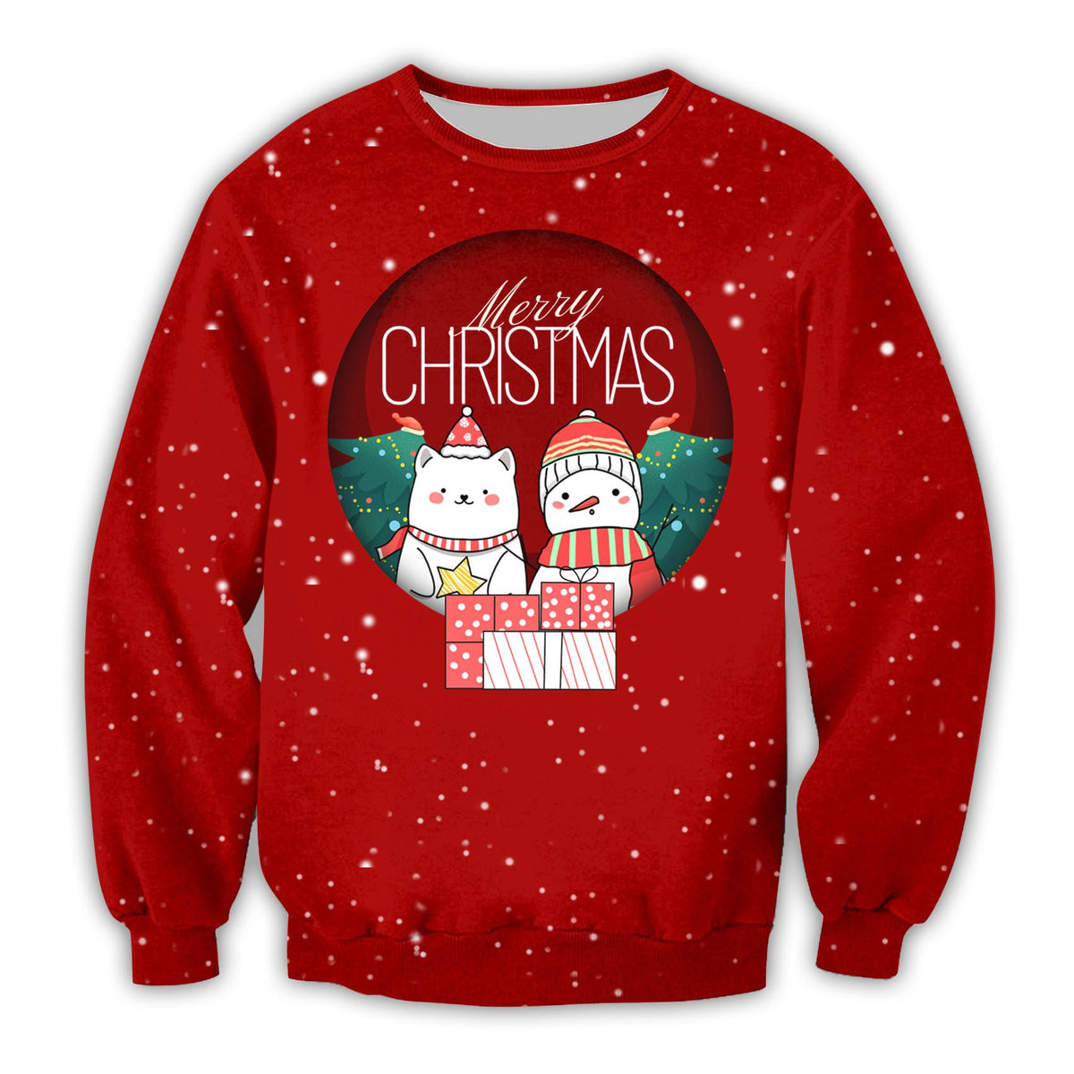 3D Digital Printed Christmas Hoodie