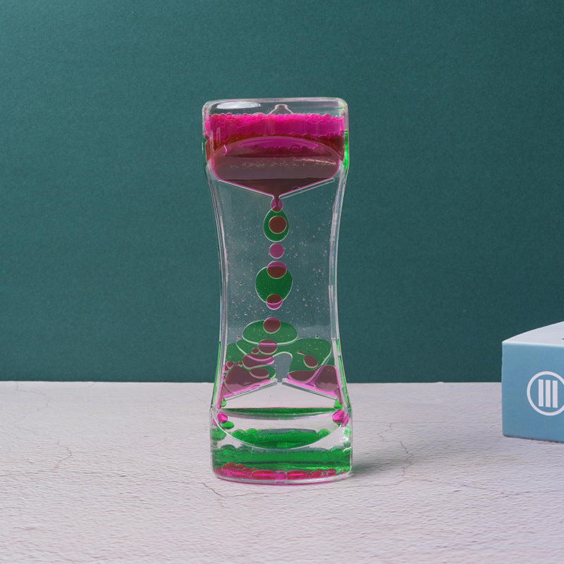 Liquid Acrylic Hourglass