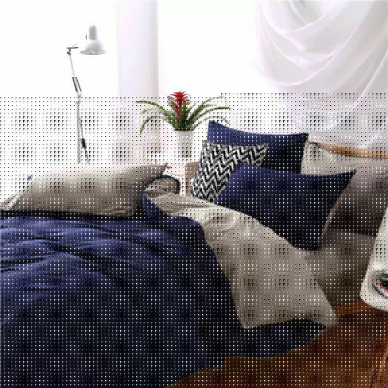 4-Piece Cotton Duvet Cover Bedding Set