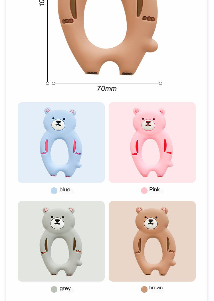 Baby Silicone Teething Toy for Gum Relief