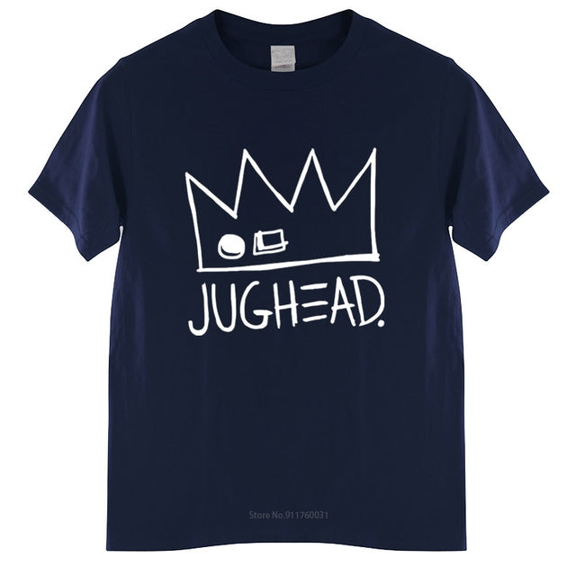 Men Jughead Cotton Crew Neck T-Shirt