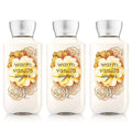 Bath and Body Works WARM VANILLA SUGAR Body Lotion 8 FL OZ (3 Pack)