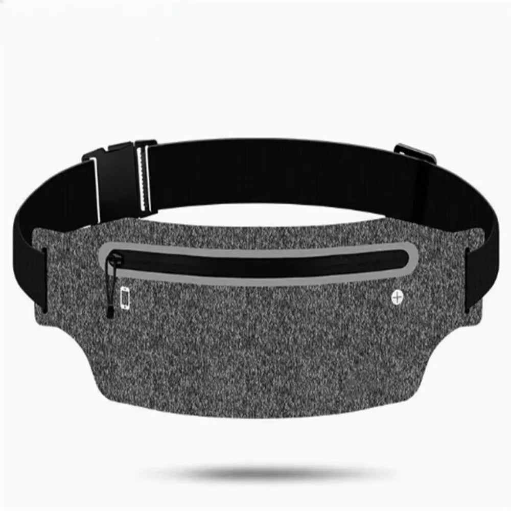 Waterproof Running Belt Waist Bag Sports Fanny Pack Men Women Gym Phone Pouch Banana Shape Fitness Accessories