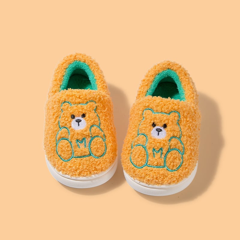 Warm Cartoon Kids Slippers