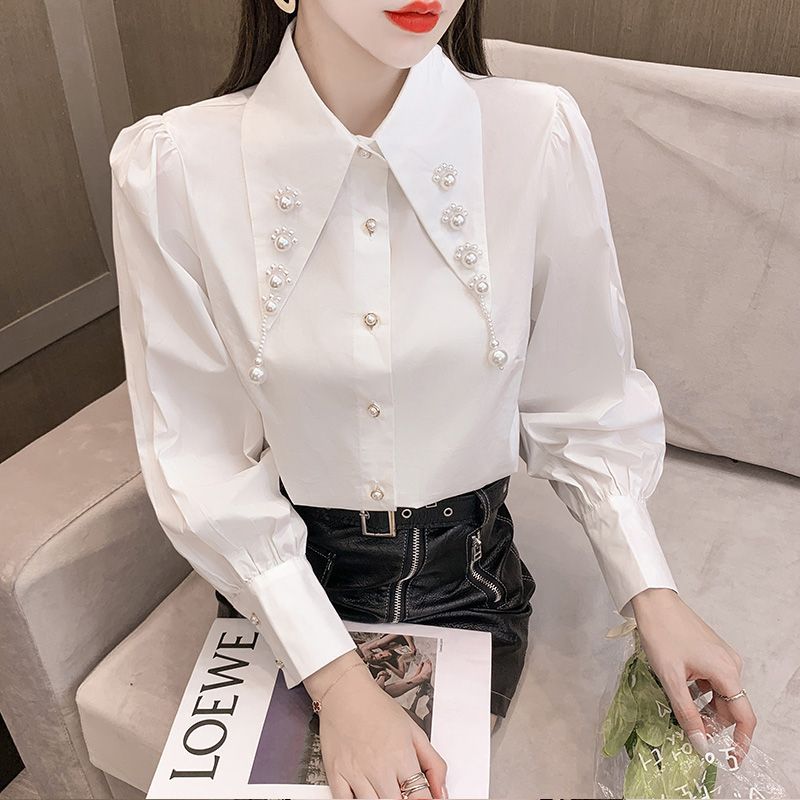Doll Collar White Blouse