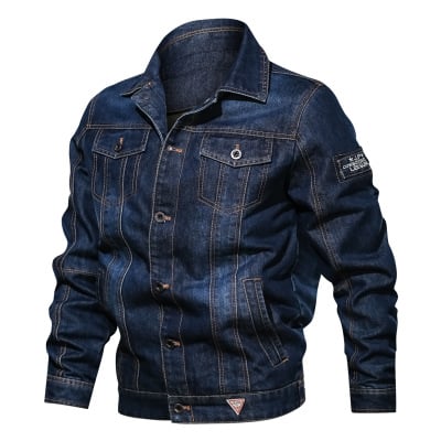 Men's Multi-Pocket Denim Jacket