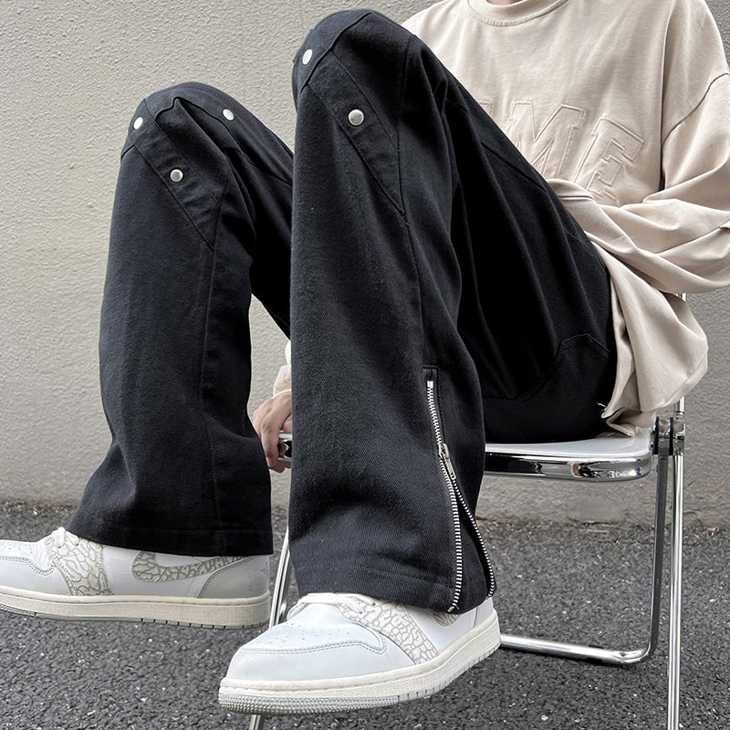 Men's Zipper Jeans