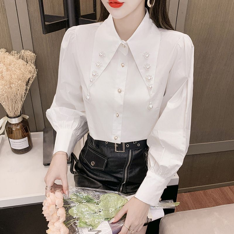 Doll Collar White Blouse