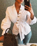 Lantern Long Sleeve Blouse