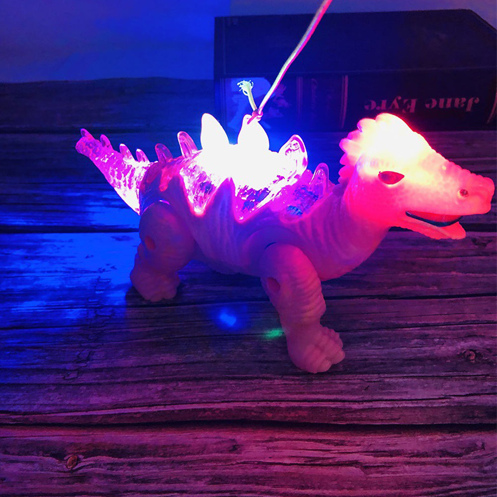 Walking Light-Up Musical Dinosaur Toy for Kids