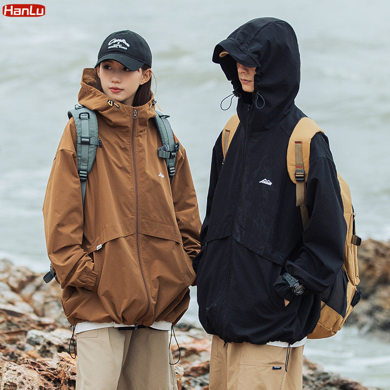 Men & Women Windproof Hiking Jacket