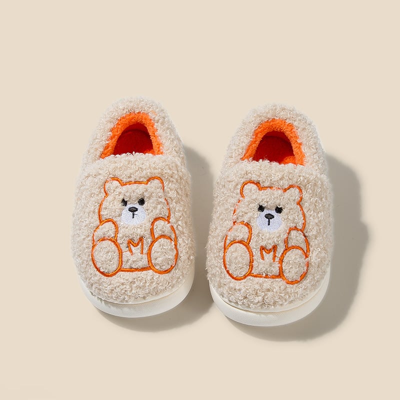 Warm Cartoon Kids Slippers