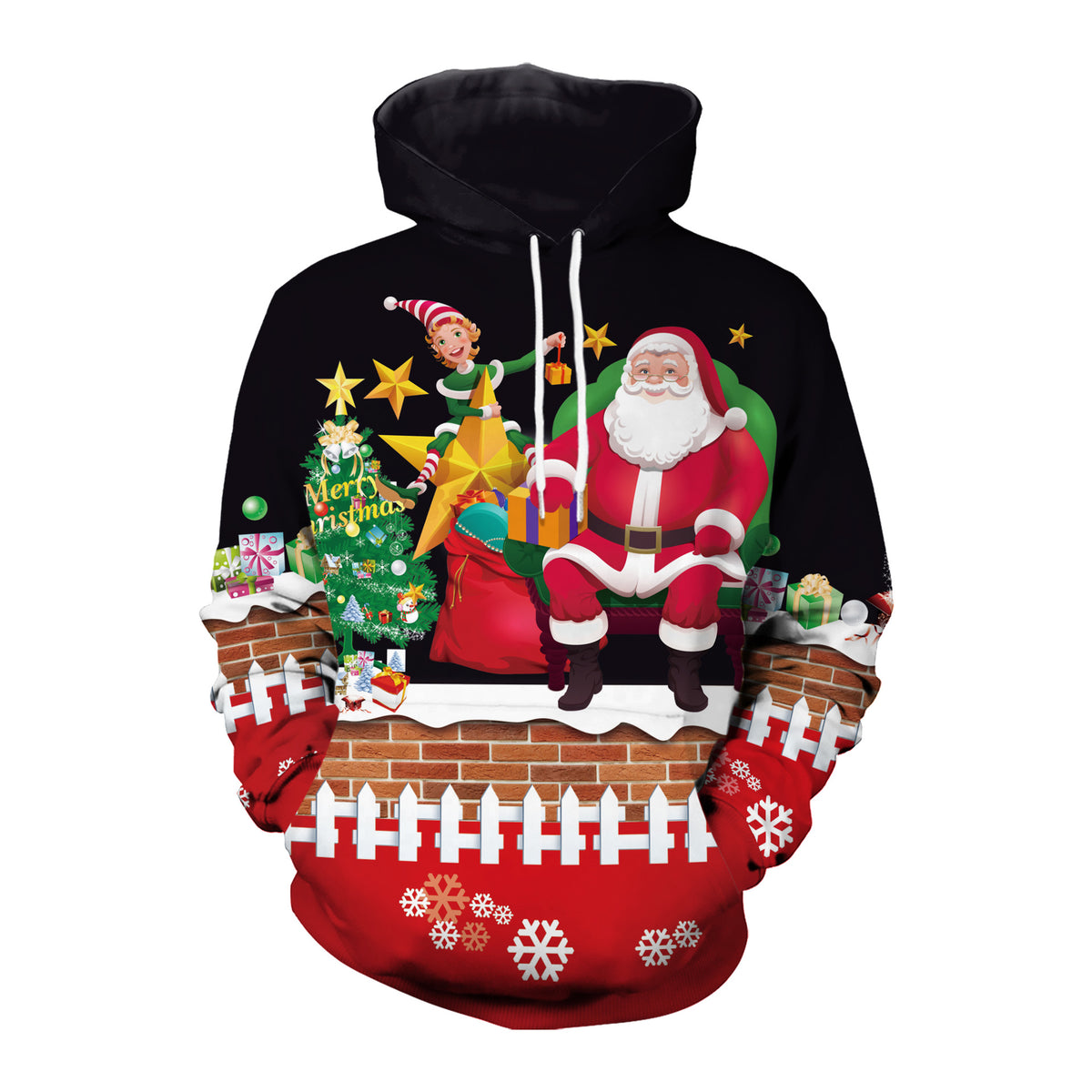Christmas Unisex Hooded Sweater