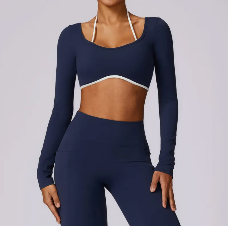 Women Yoga Workout Top