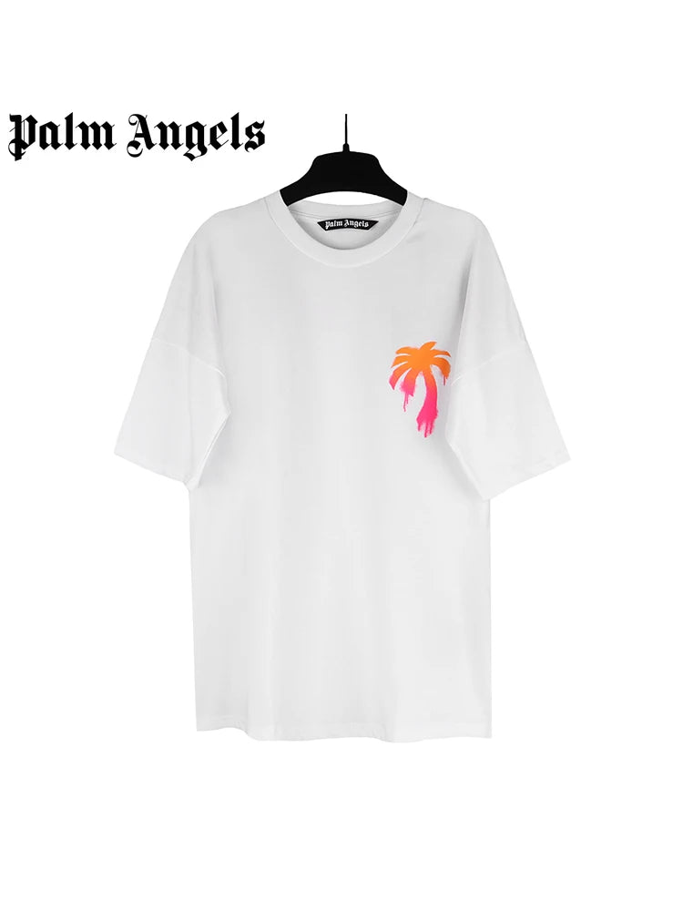 Men and Women Palm Angels Round Neck T-Shirt