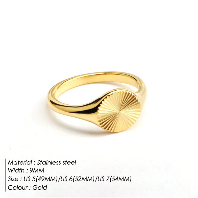 St-Delan Fashion Ring 316L Stainless Steel Ring Anillo Ringen Mujer Women Rings Bague Couple Matching Jewlery Fashion Gifts
