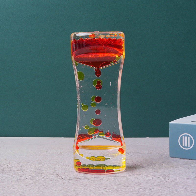 Liquid Acrylic Hourglass
