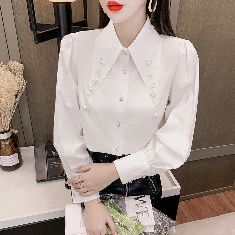 Doll Collar White Blouse