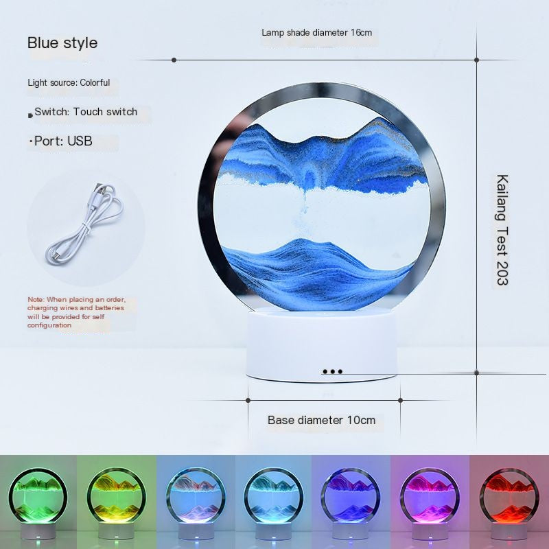 LED Sandscape Table Lamp