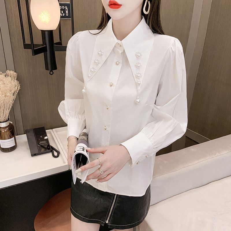 Doll Collar White Blouse