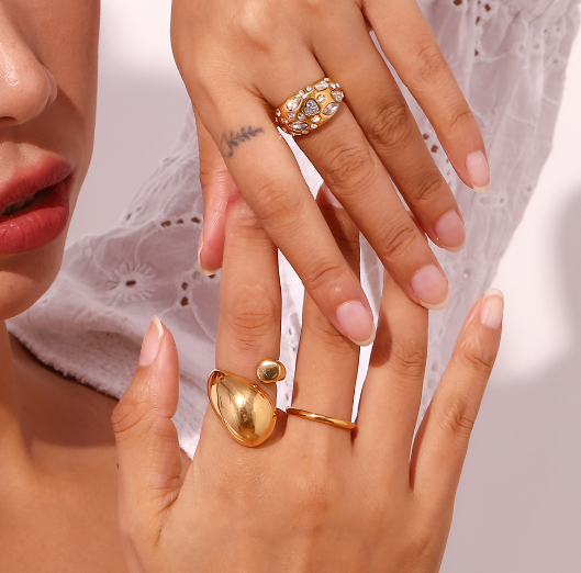 Rose Gold Plated Ring