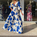 Elegant Printed Dress
