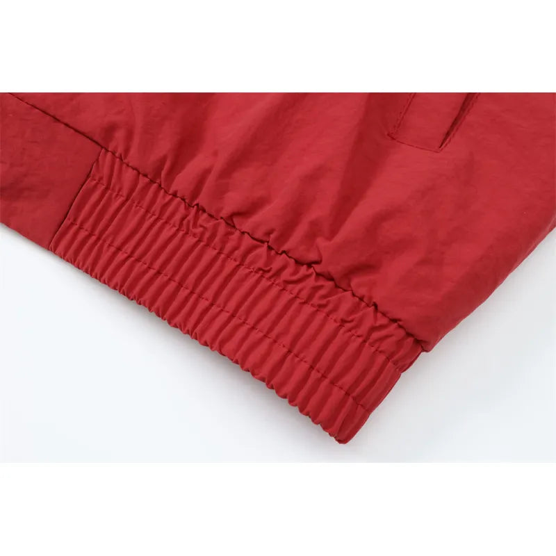 Men Fashion Stand-up Collar Jacket