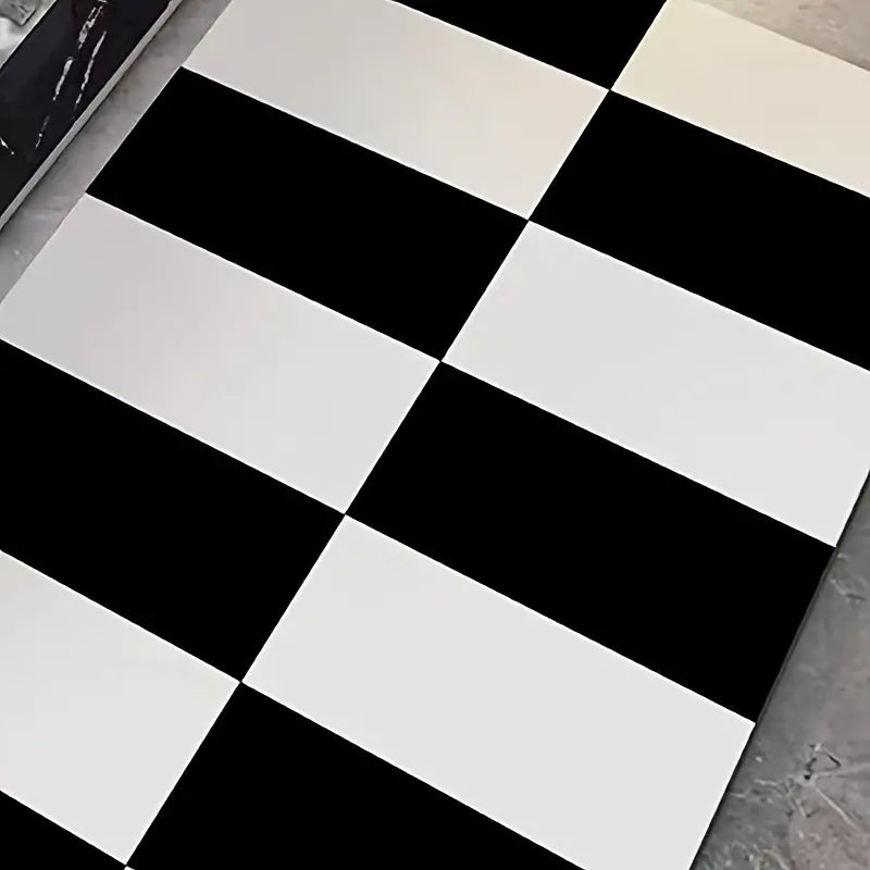 Modern Abstract Non-Slip Bath Mat for Indoor Use