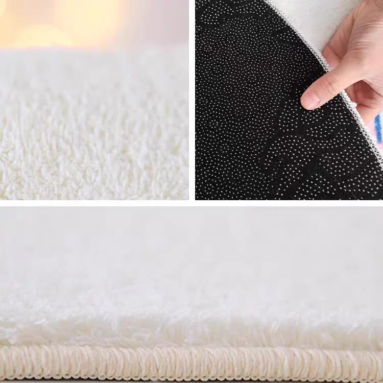 Hello Kitty Cartoon Faux Cashmere Bathroom Rug Non-Slip Absorbent Quick-Dry Bath Mat for Toilet Shower Entrance
