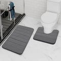 Memory Foam Bath Mat - Soft, Absorbent, Non-Slip
