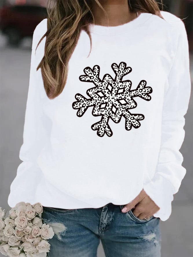 Christmas Creative Printed Sweatshirt