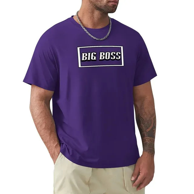 Men Big Boss T-Shirt