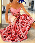 Women Medertirean 2 Piece Set