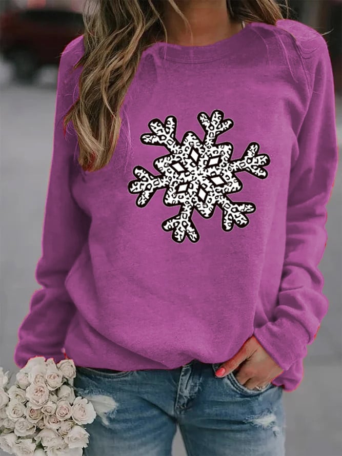Christmas Creative Printed Sweatshirt