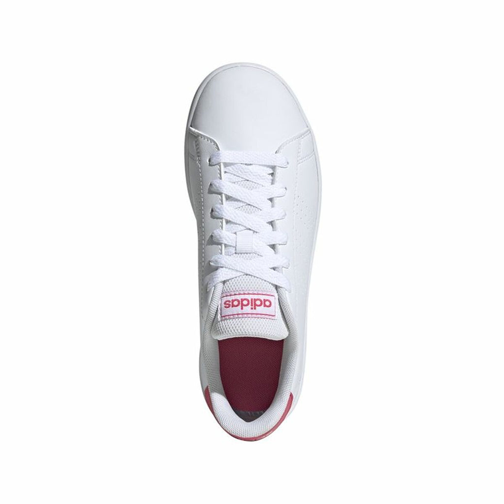 Adidas Kids Advantage Girl White