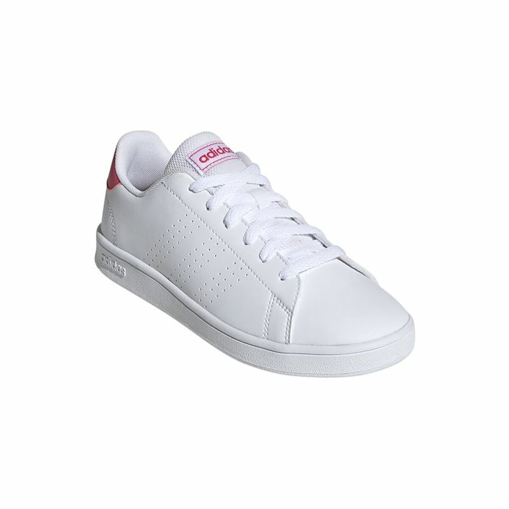 Adidas Kids Advantage Girl White