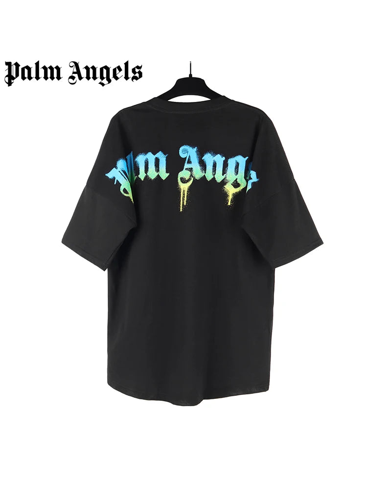 Men and Women Palm Angels Round Neck T-Shirt