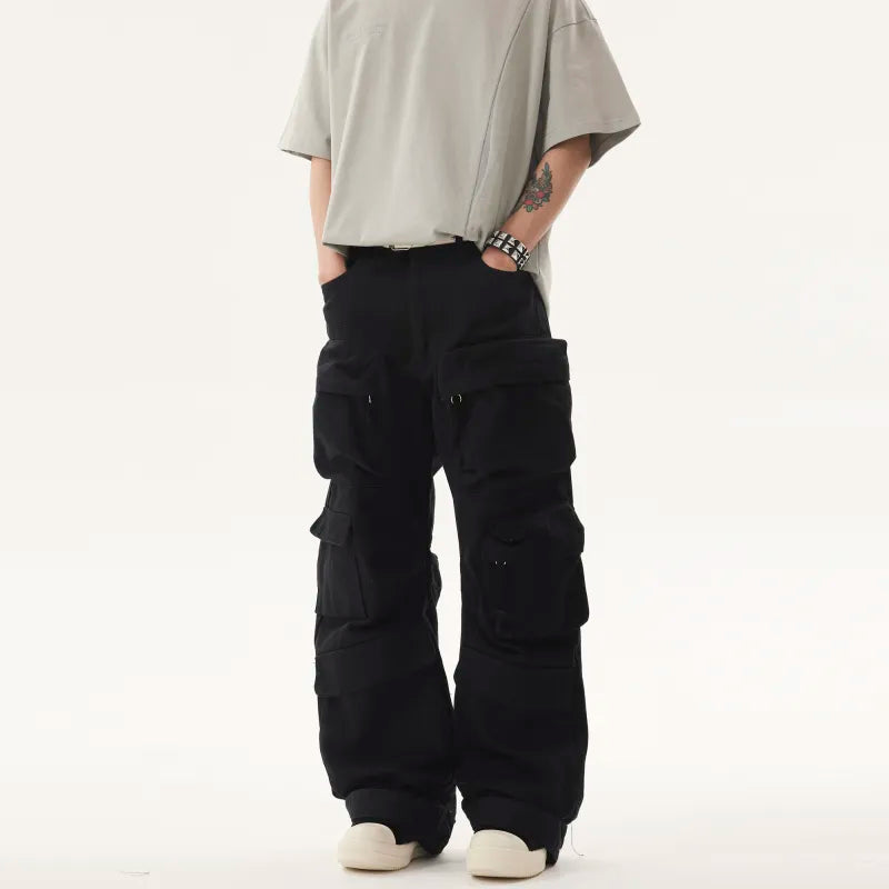 Men Washed Denim Jeans