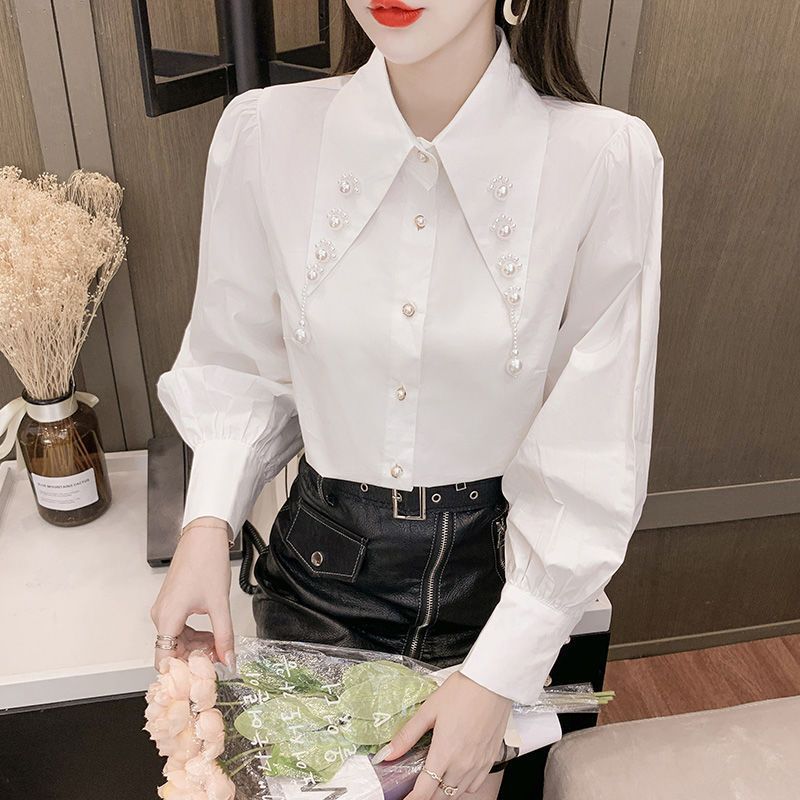 Doll Collar White Blouse