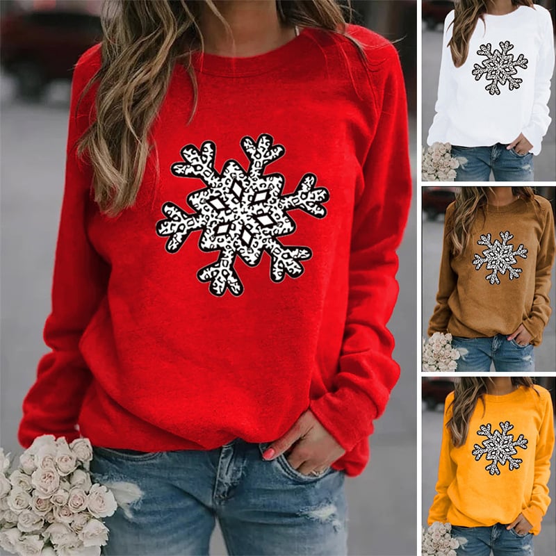 Christmas Creative Printed Sweatshirt