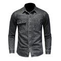 Men Marvel Venom Denim Shirt Jacket