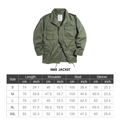 Men Oversize Army Green Denim Jacket