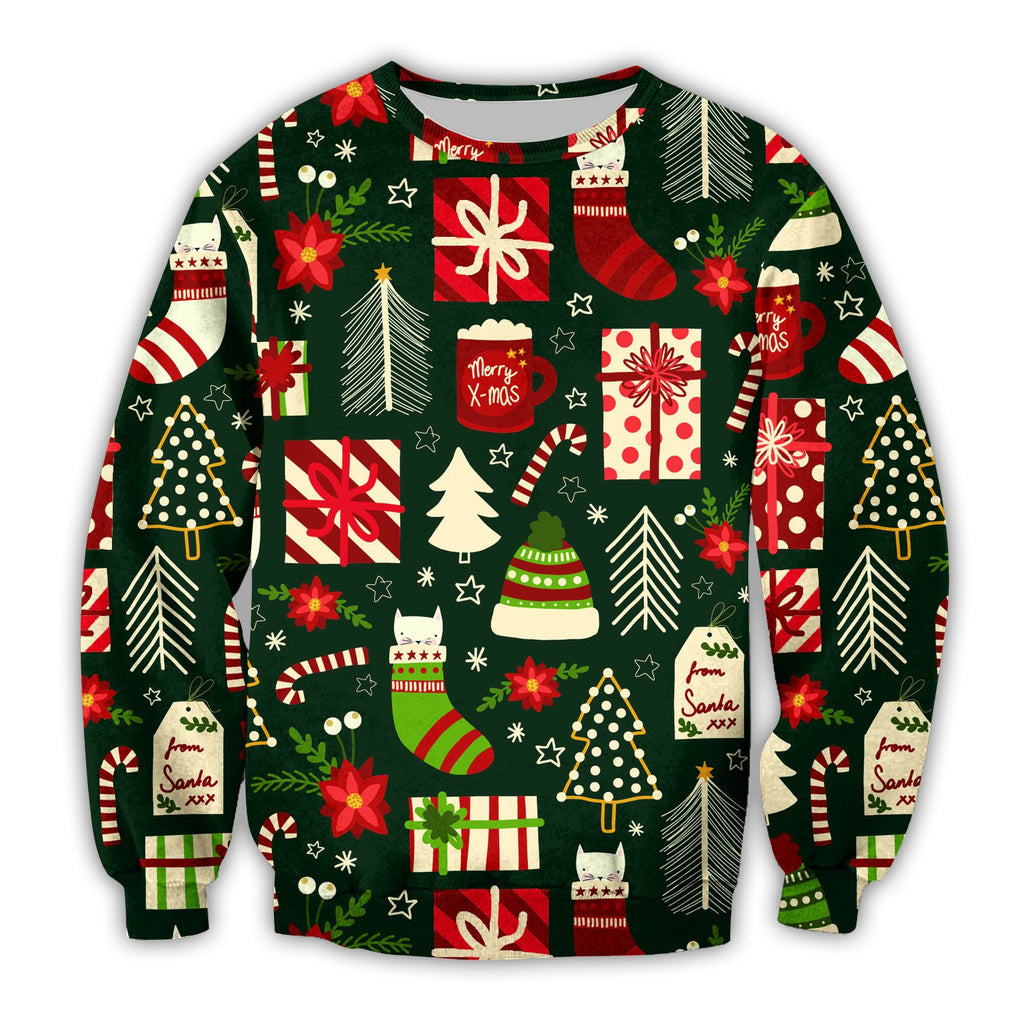 3D Digital Printed Christmas Hoodie