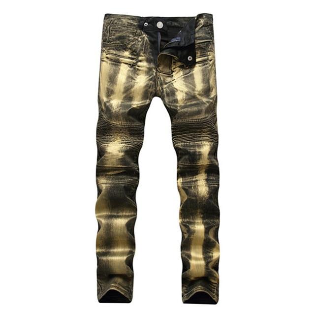 Men Slim Fit Stretch Denim Jeans