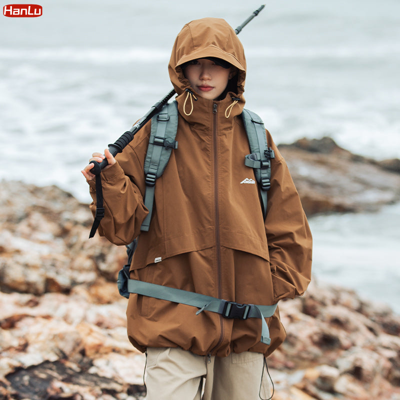 Men & Women Windproof Hiking Jacket
