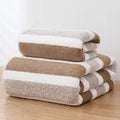 2-PieceStriped Towel Set