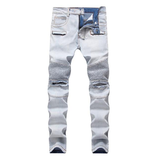 Men Slim Fit Stretch Denim Jeans