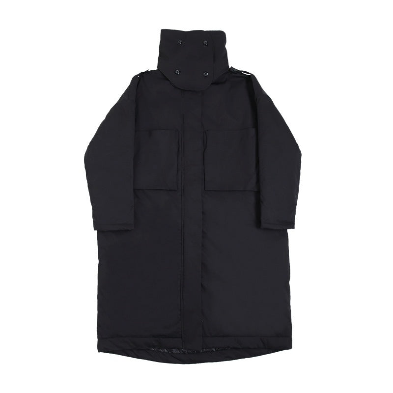 Men Japanese Style Long Cotton Jacket