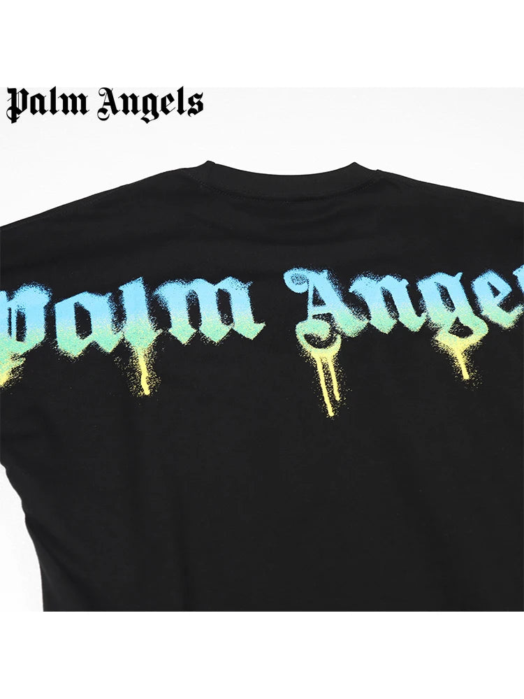 Men and Women Palm Angels Round Neck T-Shirt